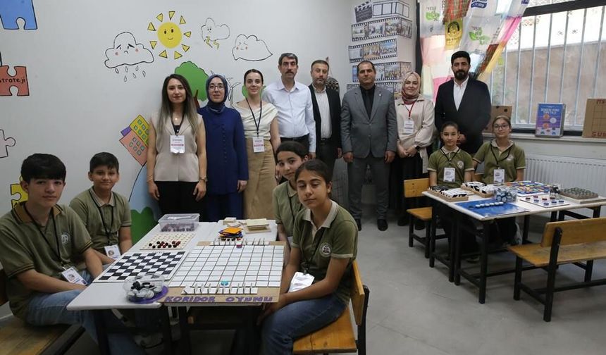 Şanlıurfa'dan örnek proje; Atıklardan, Zeka Oyunları Atölyesi'ne