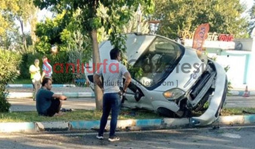 Şanlıurfa'nın Birecik İlçesinde Otomobil Devrildi: 1 Yaralı