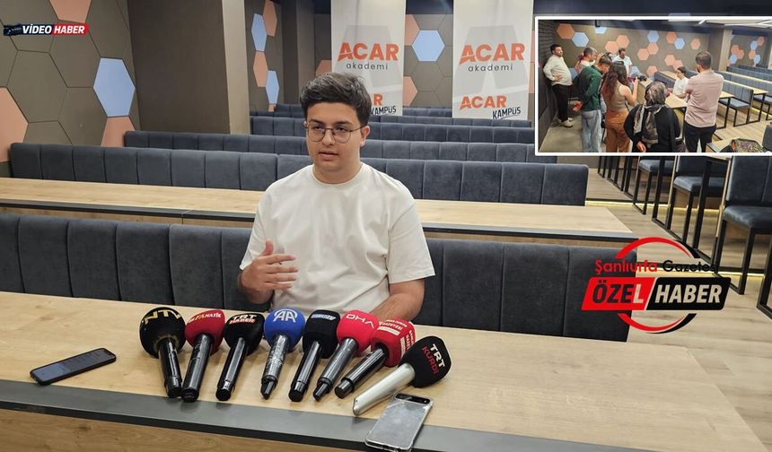 Şanlıurfalı Miraç Koşar YKS'de Türkiye Birincisi Oldu: "Sabah Uyuyordum, Haberi Annemden Aldım"