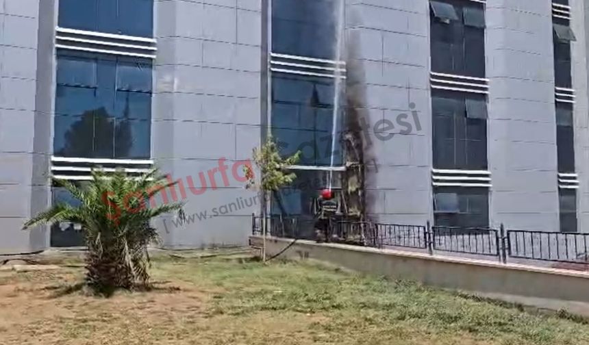 Harran Üniversitesi Tıp Fakültesi Hastanesi'nin Nöroloji Bölümünde Yangın