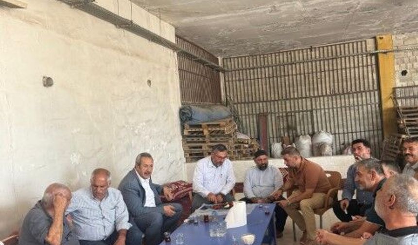 Faruk Akbaş, ŞUTİM Şıracılar Pazarı esnafıyla bir araya geldi