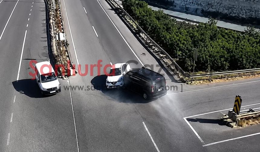 Şanlıurfa'da 3 Kişinin Hayatını Kaybettiği Kazanın Görüntüleri Ortaya Çıktı