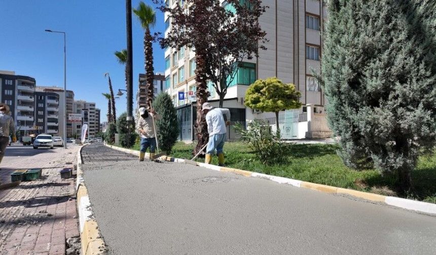 Karaköprü'de Pedallar Dönmeye Hazırlanıyor! Yeni Bisiklet Yollarında Sona Doğru