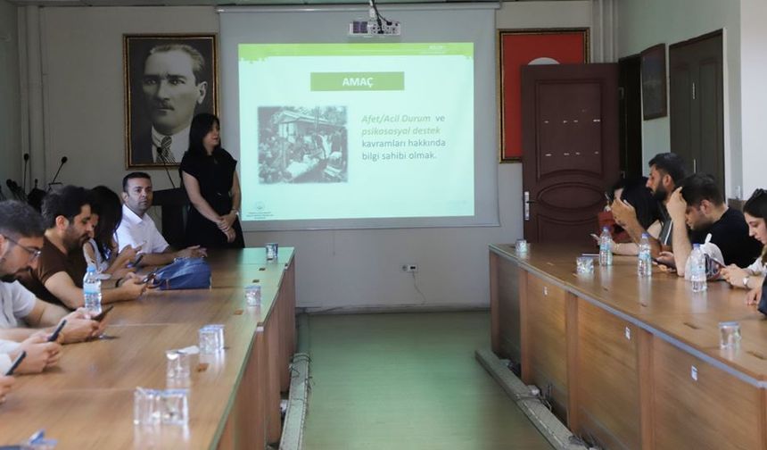 Şanlıurfa İl Sağlık Müdürlüğü personeline kritik eğitim