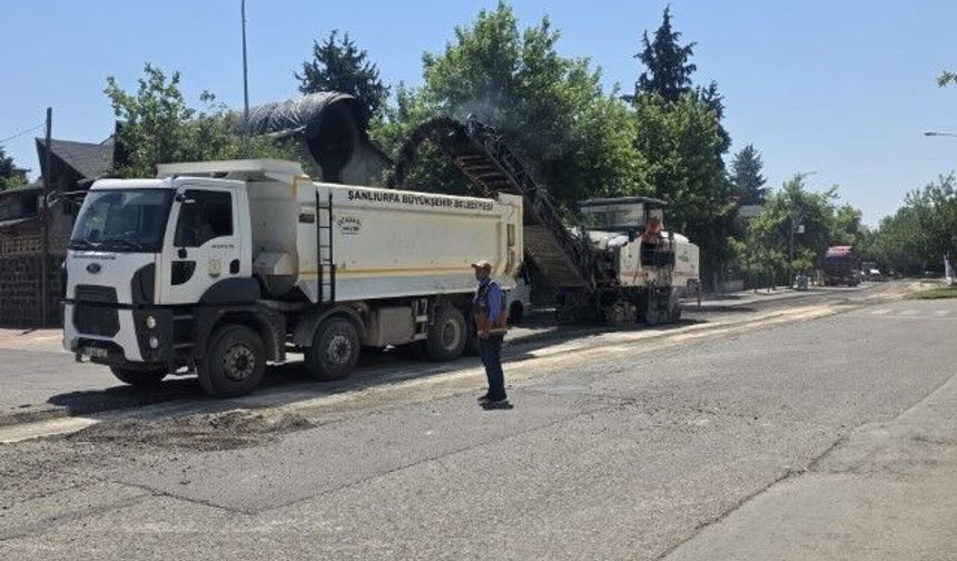 Şanlıurfa Siverek'te Yol Seferberliği! İki Cadde İçin Çalışmalar Başladı