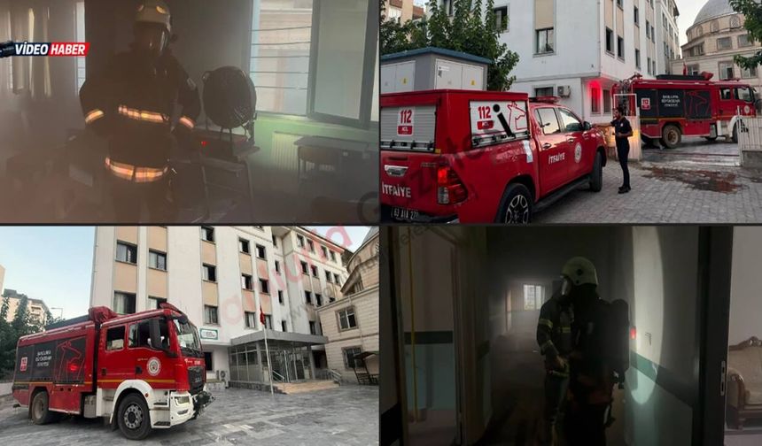 Şanlıurfa'da Öğrenci Yurdunda Yangın Paniği!