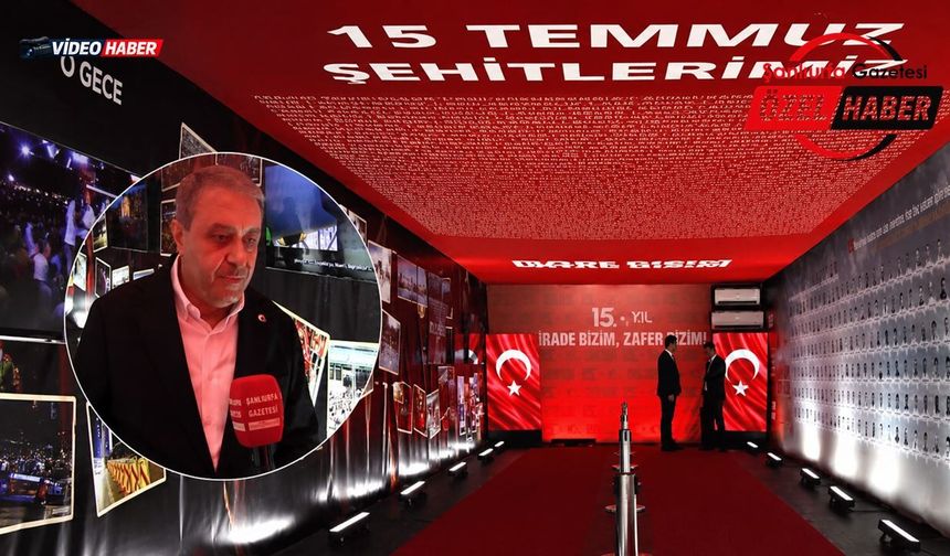 Vali Şıldak’tan Şanlıurfalılara tarihi çağrı: "15 Temmuz’da tek yürek olalım”