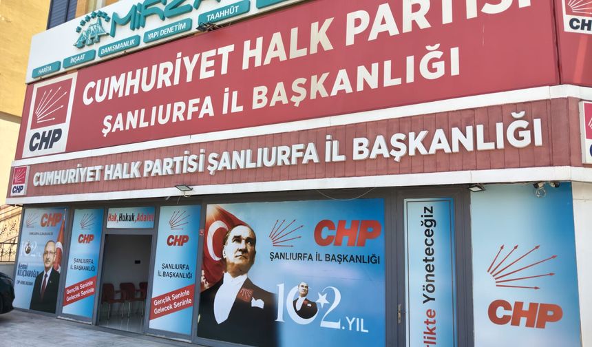 CHP Şanlıurfa İl Başkanlığı, Vekil Tanal’a acımadı: “Haydi başka kapıya!"