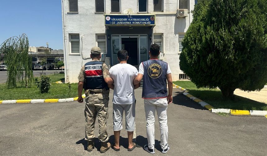 Yağma suçundan aranan şahıs Şanlıurfa’da yakalandı!