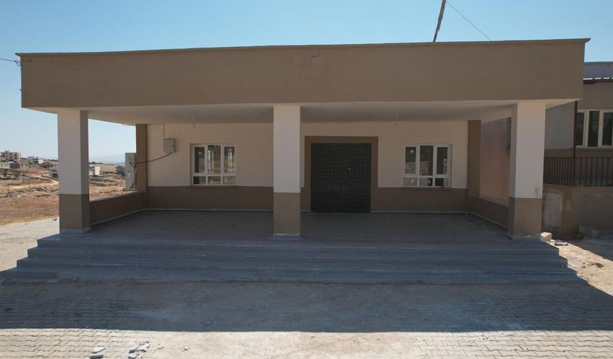 Halfeti Belediyesi, Çakallı Mahallesi Taziye Evi'ni yenileyerek hizmete açtı