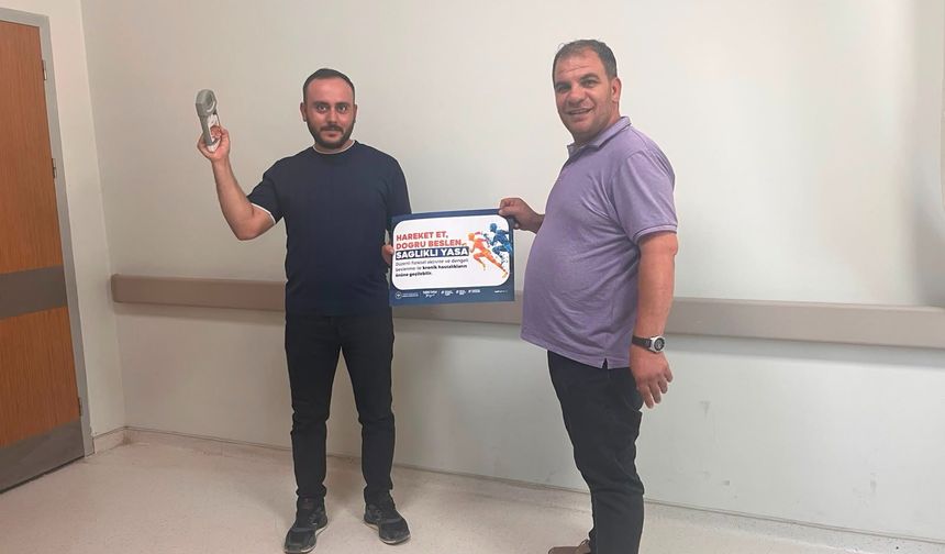 Bozova'da "Hareket Yaşını Öğren, Sağlıklı Yaşa" Kampanyası Kapsamında Sağlık Taraması