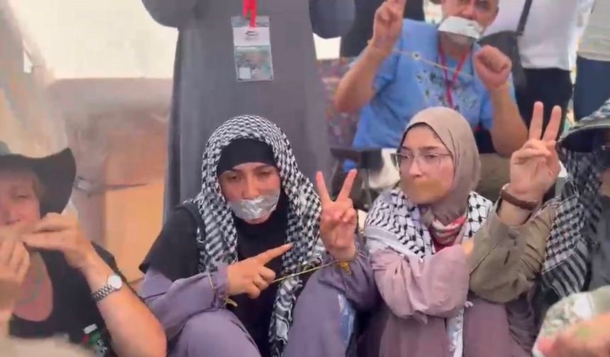 Srebrenitsa’dan Filistin’e Giden Konvoyda Açlık Grevi Başladı