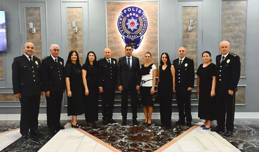 Şanlıurfa Emniyeti'nde rütbe ve terfi heyecanı
