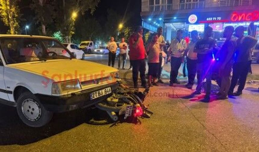 Şanlıurfa'nın Birecik İlçesinde Motosiklet Kazası: 1 Kişi Ağır Yaralandı