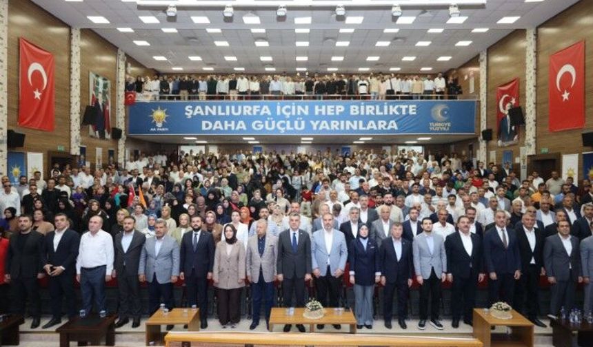 AK Parti Şanlıurfa İl Danışma Meclisi Toplantısı Coşkuyla Gerçekleştirildi