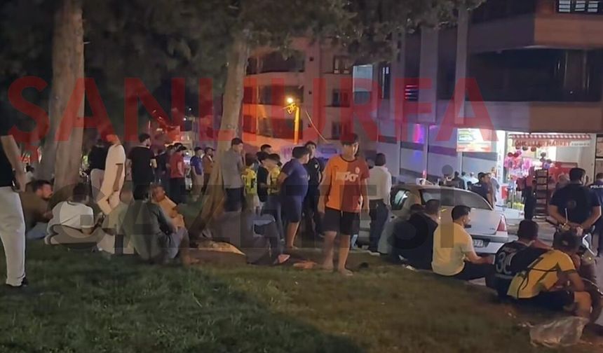 Şanlıurfa’da parkta silahlı kavga: 1 yaralı