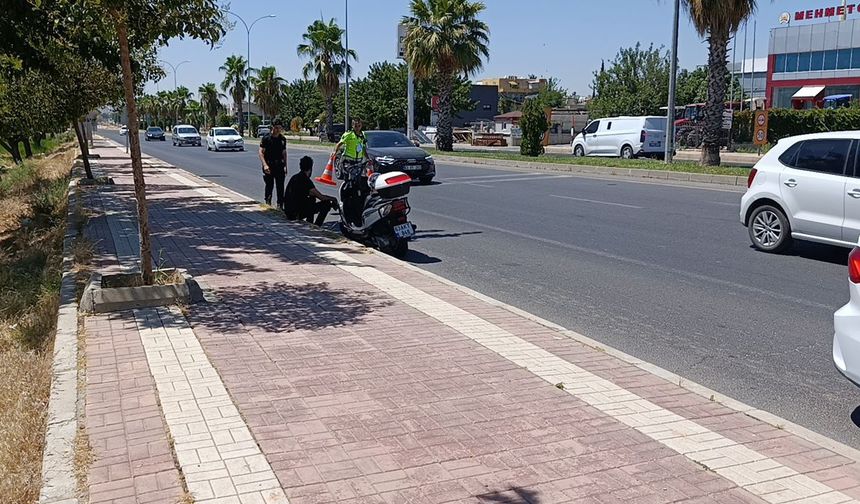 Şanlıurfa'da motosiklet kazası: 1 yaralı!