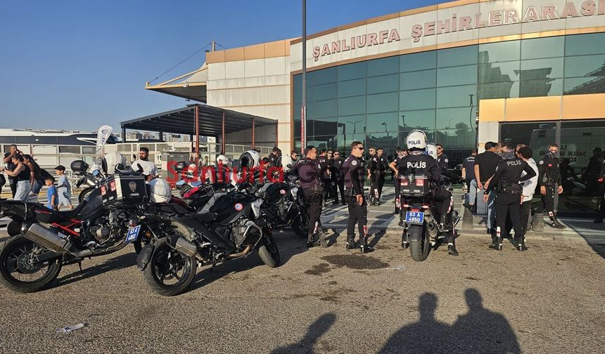 Şanlıurfa Otogarında taşlı, sopalı ve bıçaklı kavga: Çok sayıda yaralı var!