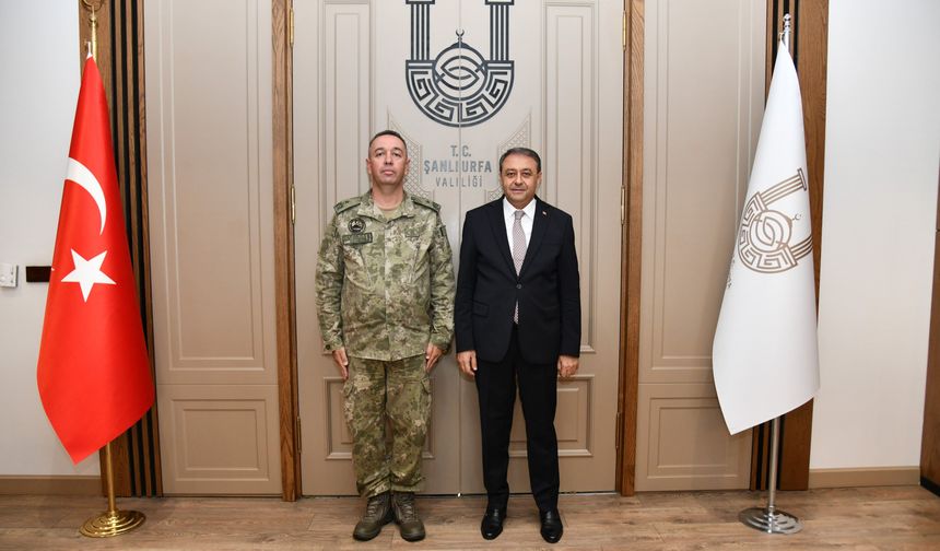 Vali Şıldak’a, Tuğgeneral Üzeyir Durmuş’tan son ziyaret