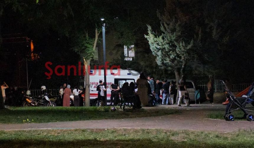 Şanlıurfa’da parkta bıçaklı kavga: 1 kişi yaralandı