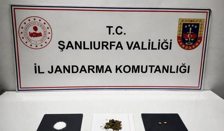 Şanlıurfa’da uyuşturucu operasyonu: 2 gözaltı!