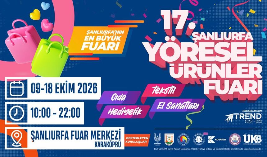 Güneydoğu’nun en büyük fuarı Şanlıurfa’da: Geri sayım başladı!