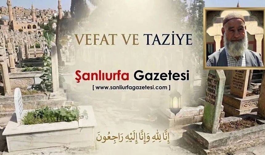 Sofi İsmail Demir Vefat Etti