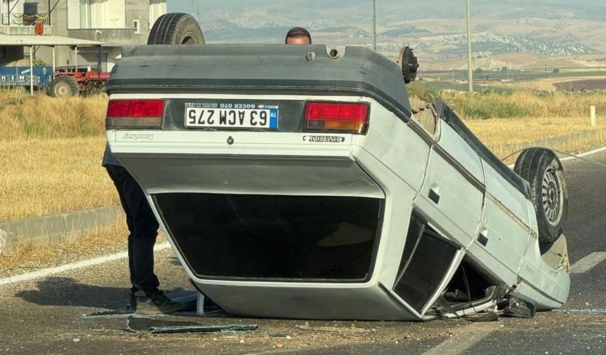 Şanlıurfa-Adıyaman karayolunda kaza: Yaralı var!