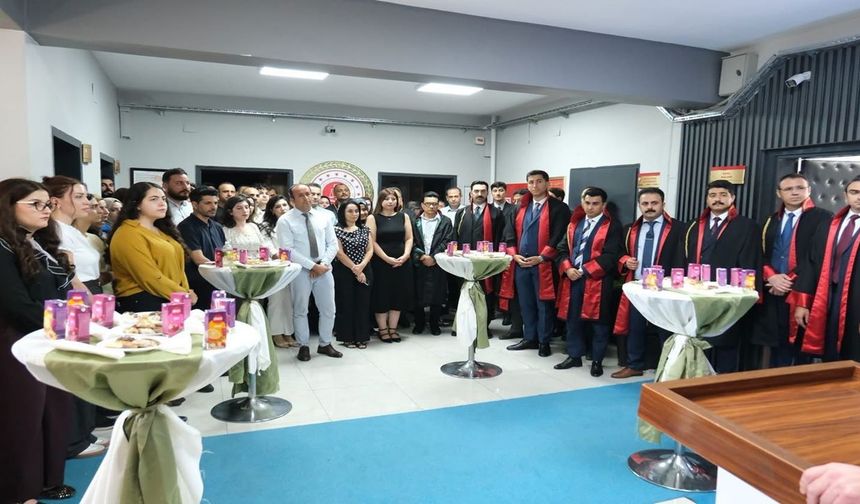 Yeni adli yıl açılışı Şanlıurfa'nın o ilçesinde yapıldı