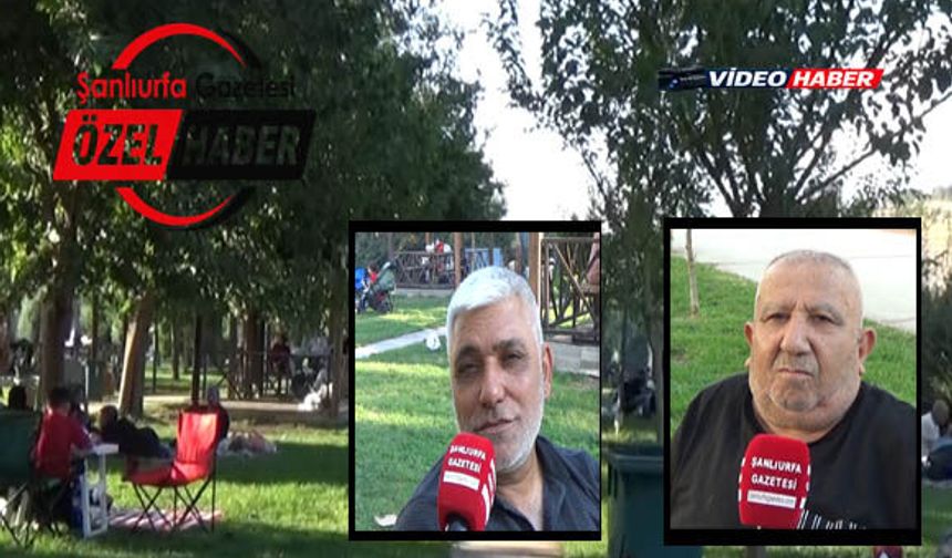 Depremin şokunu atlatamayan Şanlıurfalılar GAP Vadisi’ne sığındı!