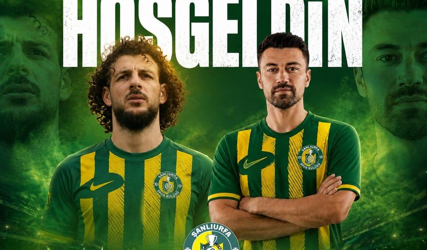 Şanlıurfaspor, Sedat Dursun ve Hüsamettin Yener’i Kadrosuna Kattı