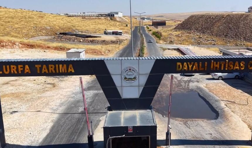 Şanlıurfa Besi OTB’de dezenfeksiyon tüneli için çalışmalar başladı