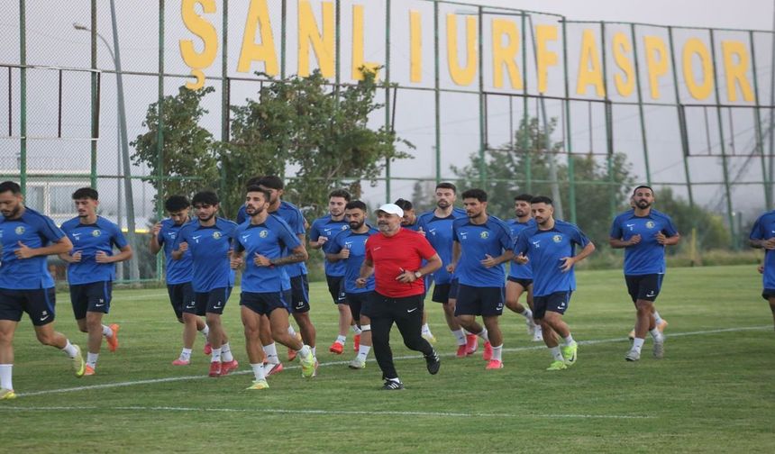 Şanlıurfaspor'da 3.hafta mesaisi: Adana Demirspor maçı öncesi hazırlıklar sürüyor!