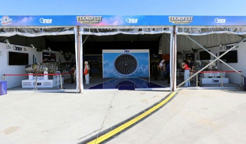 Şanlıurfa’da TEKNOFEST’te TEI’nin Millî Motorları Sergilenecek