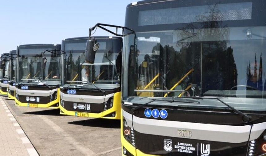 Şanlıurfa’da Toplu Ulaşım İçin Yeni Hamle: 30 Otobüs Alındı