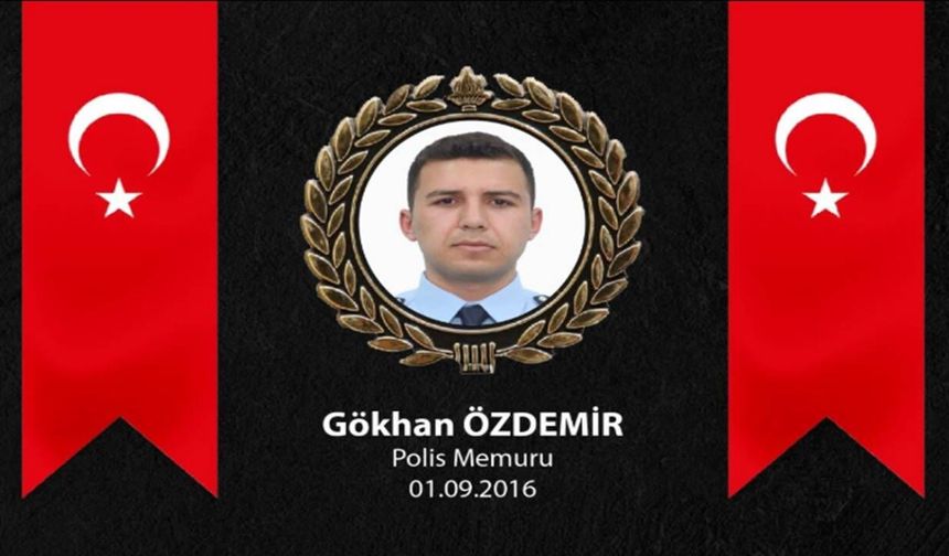 Şanlıurfa'da şehit olan Özel Harekat Polisi Gökhan Özdemir, vefatının yılında unutulmadı!