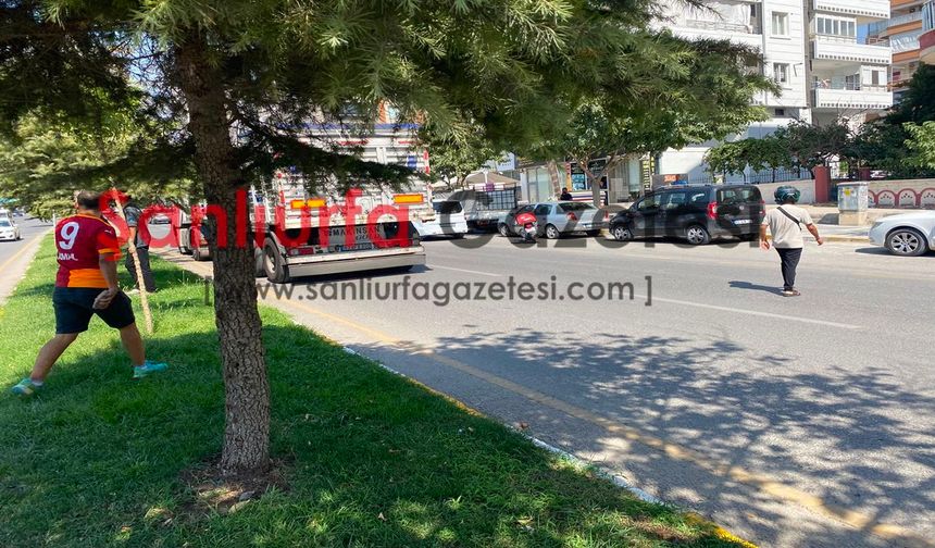 Şanlıurfa’da motosikletli sürücü dehşet saçtı! Araçlara taş yağdırdı