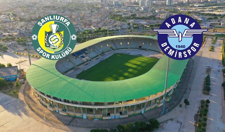 Şanlıurfaspor-Adana Demirspor maçının hakemi belli oldu