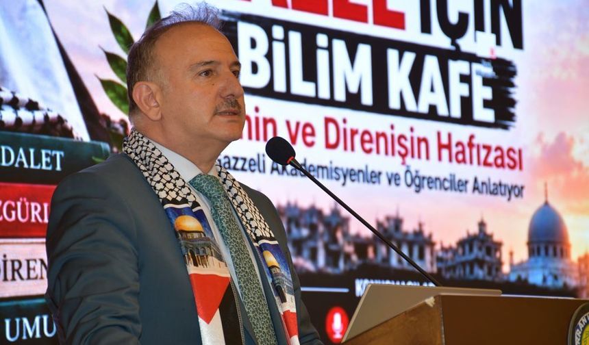 Harran Üniversitesi Rektörü Güllüoğlu: "Haksızlık karşısında susan dilsiz şeytandır"
