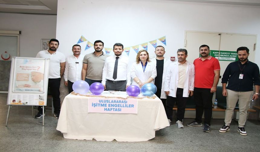 Şanlıurfa Eğitim ve Araştırma Hastanesinde anlamlı gün için anlamlı etkinlik