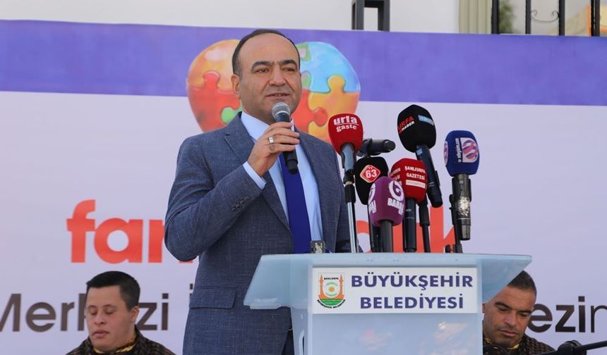 Şanlıurfa özel gereksinimli bireyler için önemli merkez hizmete açıldı!