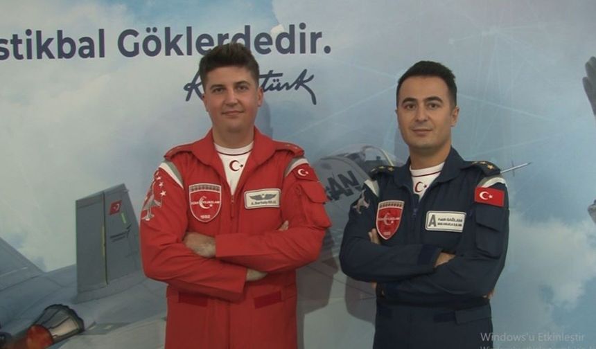 Türk Yıldızları Mısır Piramitlerinden Şanlıurfa semalarına gençlere: "Buradan bir çocuğun pilot olacağını biliyoruz"