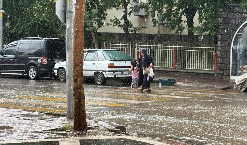 Şanlıurfa’da Siverek’te Yağmur Aniden Bastırdı