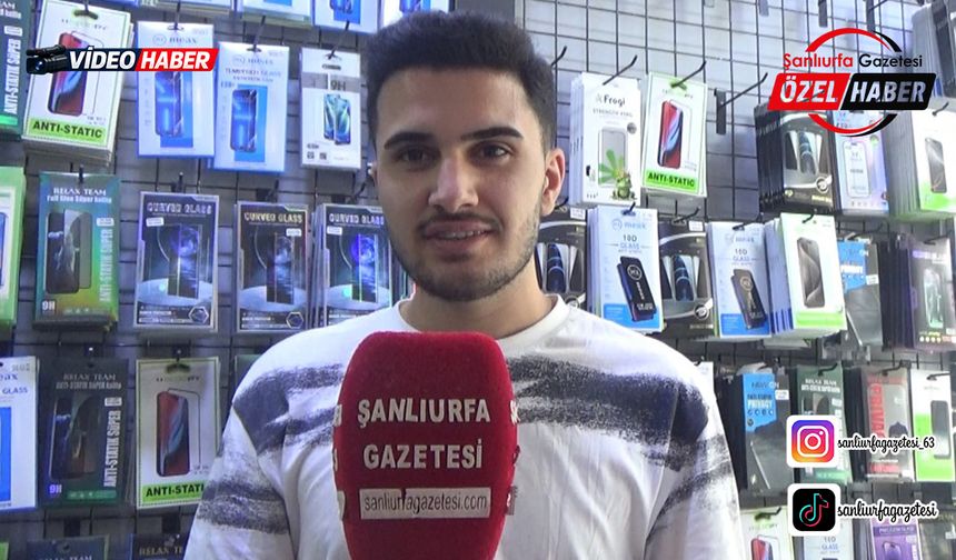 Şanlıurfalı esnafın 'Cumhuriyet' vurgusu dikkat çekti