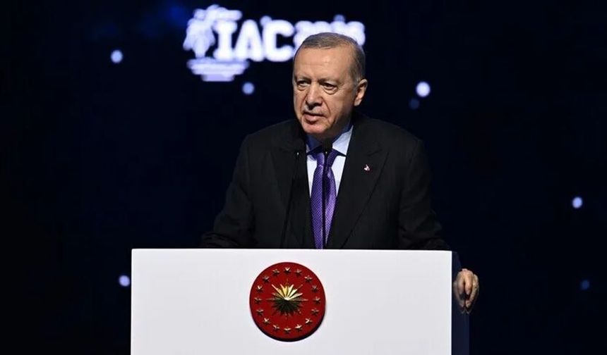 Cumhurbaşkanı Recep Tayyip Erdoğan'ın 77. Uluslararası Uzay Kongresinde bile gündeminde Şanlıurfa ve TEKNOFEST vardı