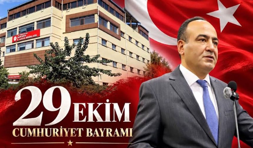 Şanlıurfa İl Sağlık Müdürü Erhan Berk’ten 29 Ekim Mesajı