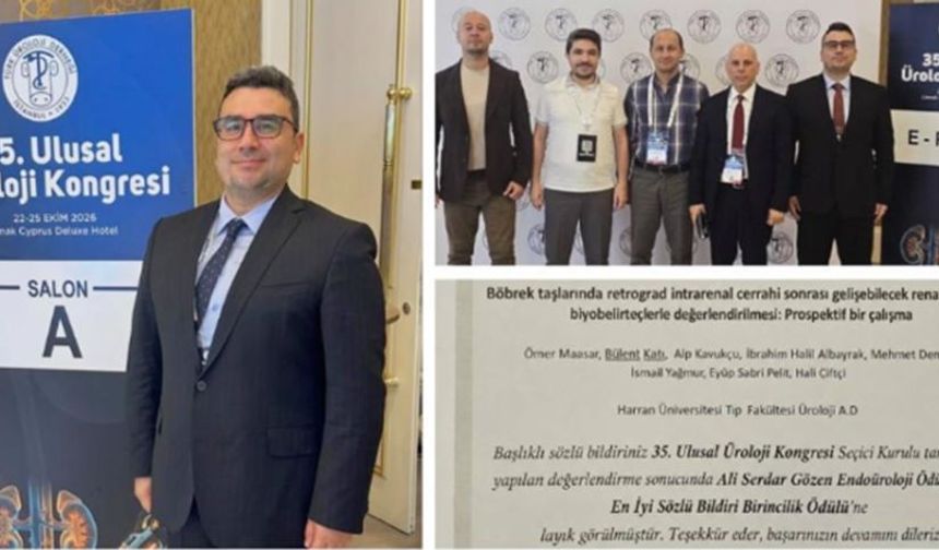 Tıp dünyası Harran Üniversitesi Üroloji ekibini konuşuyor: Bin 250 ekip katıldı, Şanlıurfa birinci oldu