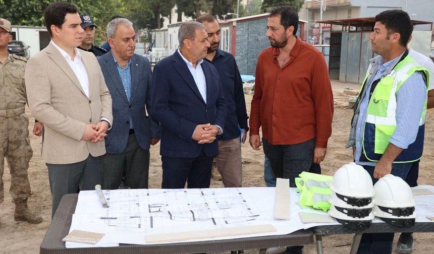 Şanlıurfa Valisi Hasan Şıldak, Suruç’taki Yatırımları İnceledi
