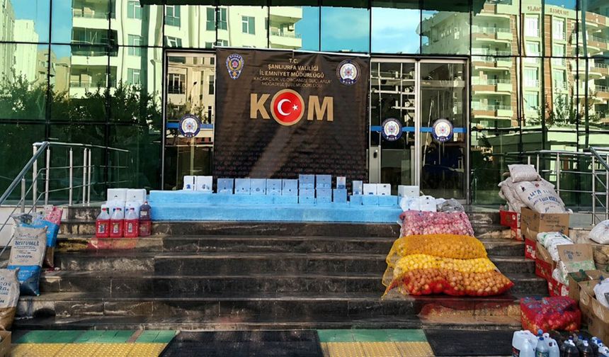 Şanlıurfa'daki kaçakçılık operasyonlarında çok sayıda tutuklama!