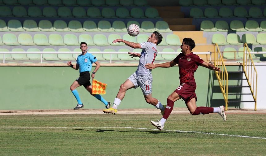 Karaköprü Belediyespor tur atladı: Şanlıurfa temsilcisi Hatay'a acımadı, vurdukları gol oldu